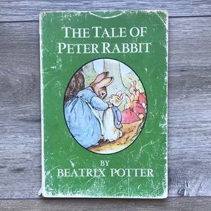 The Tale of Peter Rabbit by Beatrix Potter Paperback Book